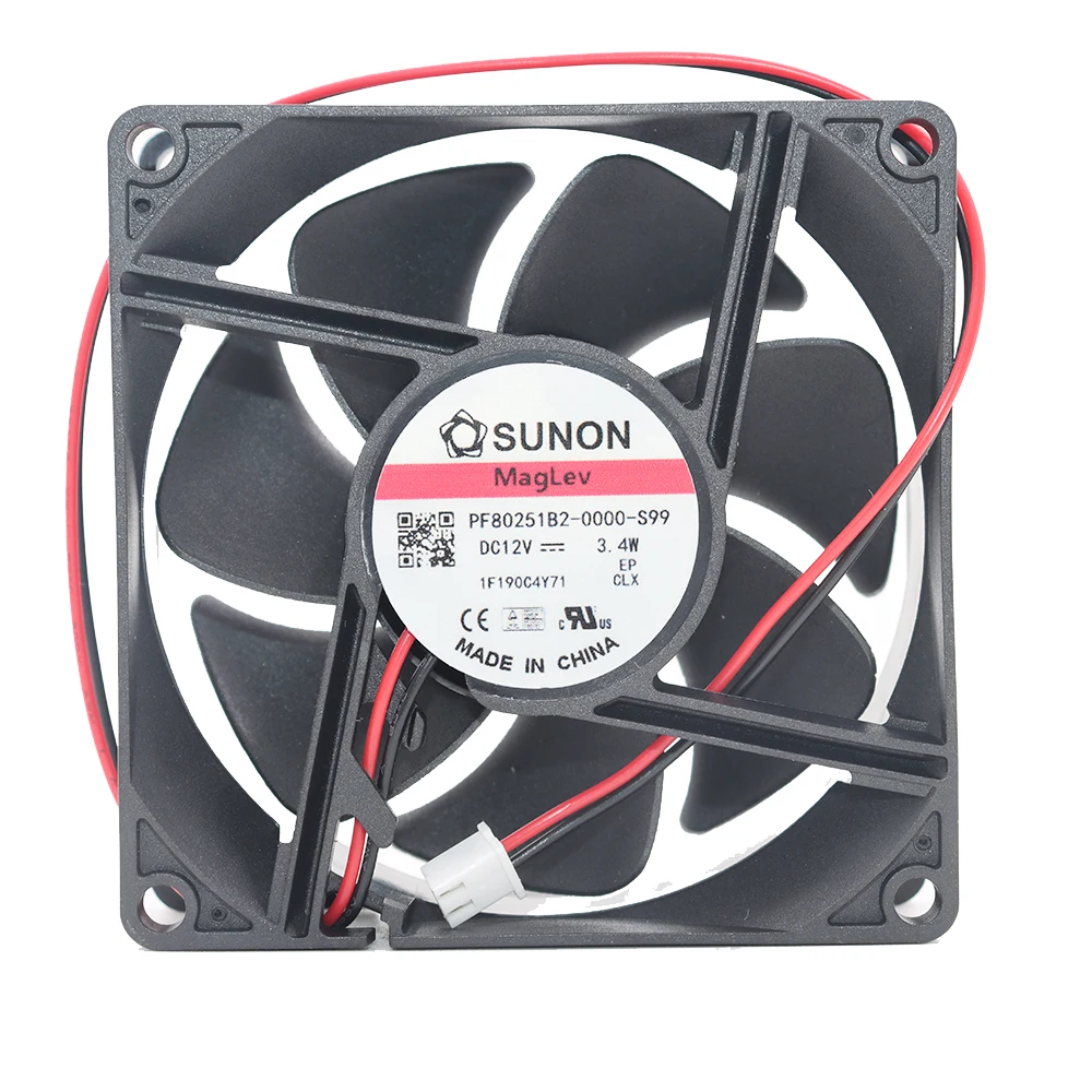 

Вентилятор SUNON Construction Approval PF80251B2-0000-S99 12V 3.4W 8025 8CM PWM с регулировкой температуры