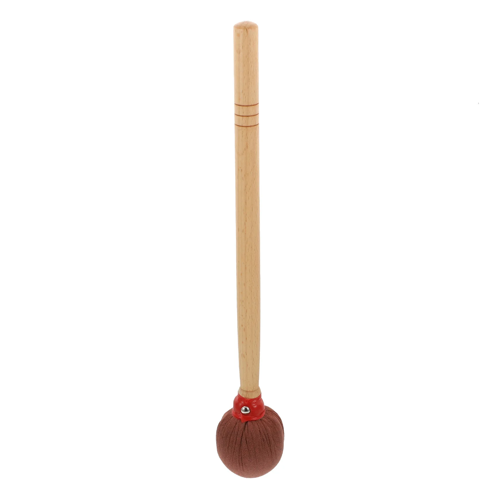 

1Pcs Bass Mallet Drum Hammer Maple Handle Non-Skid Drumstick Light Portable Percussion Instrument Part Coffee Color