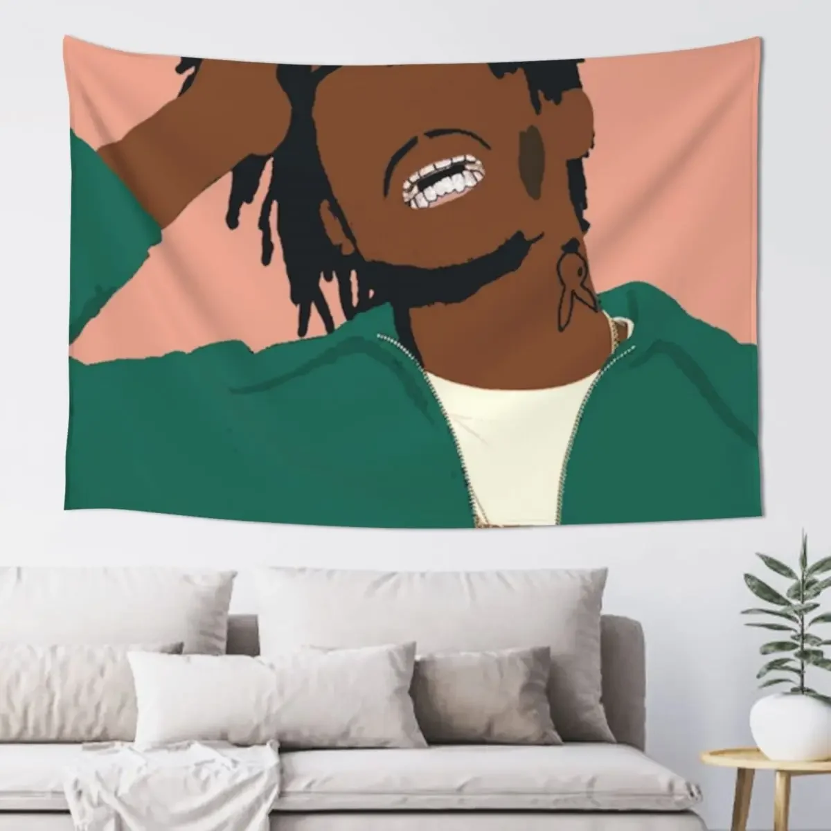 Playboi Carti Tapestry Bedroom Decor Aesthetic Outdoor Decor Decorative Paintings Decorative Wall Murals Tapestry