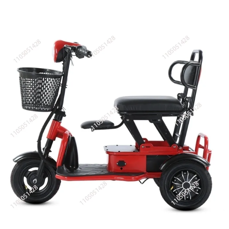 

Электрический трехколесный велосипед, небольшой самокат для пожилых людей