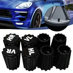 ATsafepro 8 Pcs Tyre Tire Valve Stem Dust Caps Dustproof With Cover ABS Schrader 8V1 HR Printing US VL Air HL Wheel VR Valv L9S9