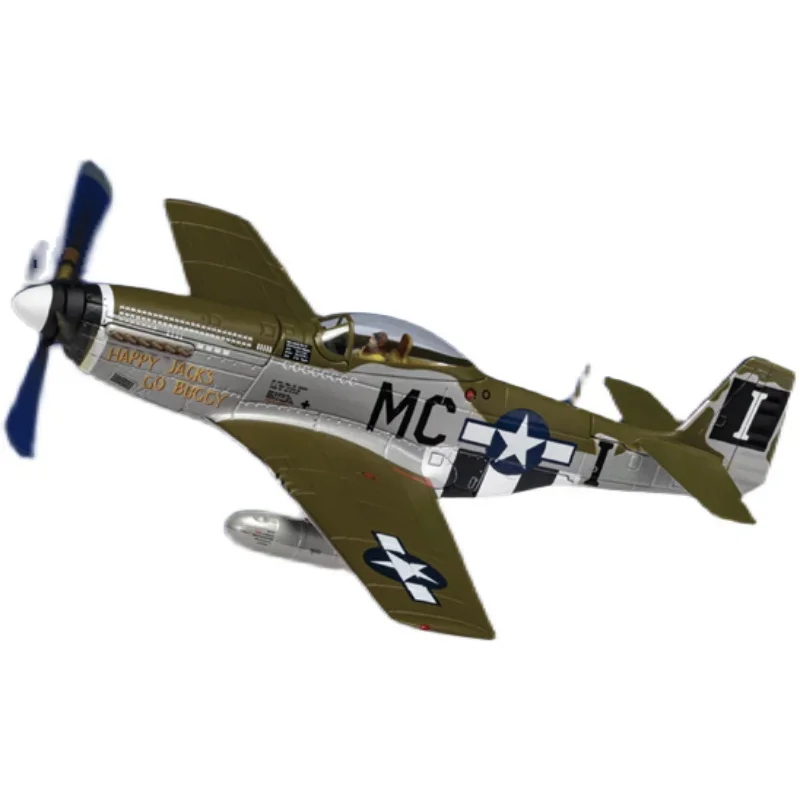 Diecast scale 1/72 AA27706 P-51D Fighter Static Placement Finished Product Simulation Collection Model Toy Gift Exhibition