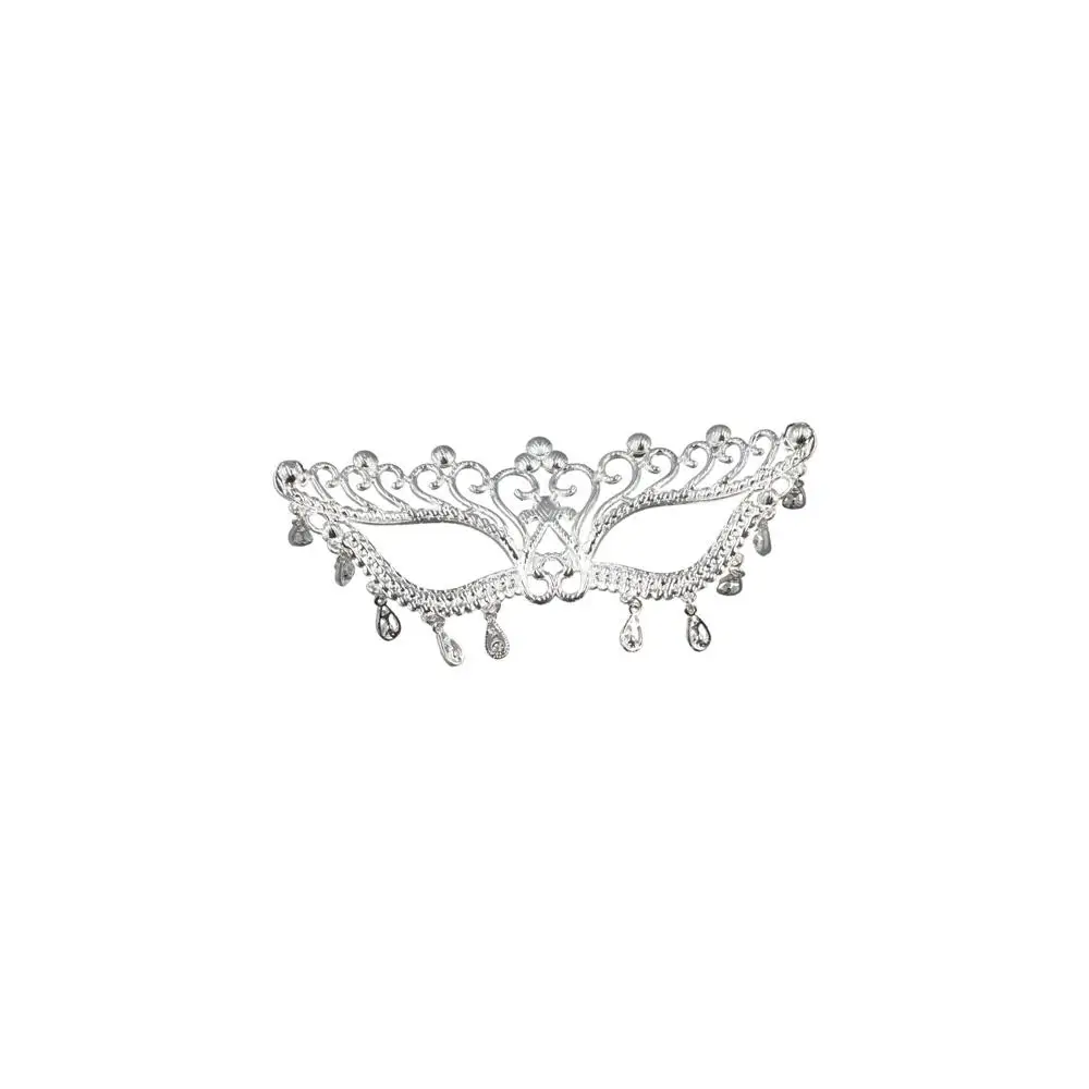 Luxury Veil Rhinestone Mask Full Face Tassel Masquerade Mask Face Chain Masquerade Jewelry Facial Jewelry Accessories Men