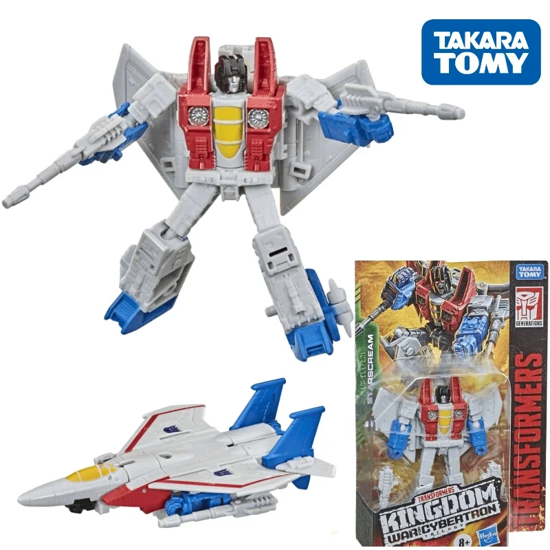 Em estoque takara tomy transformadores série g reino WFC-K12 starscream robô anime modelo de ação brinquedos presente