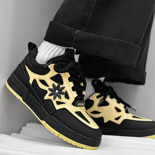 하이 퀄리티 남성용 캐주얼 테니스 스니커즈, 스케이트보드 신발 트레이너, 브랜드 조깅 러닝화  Best5