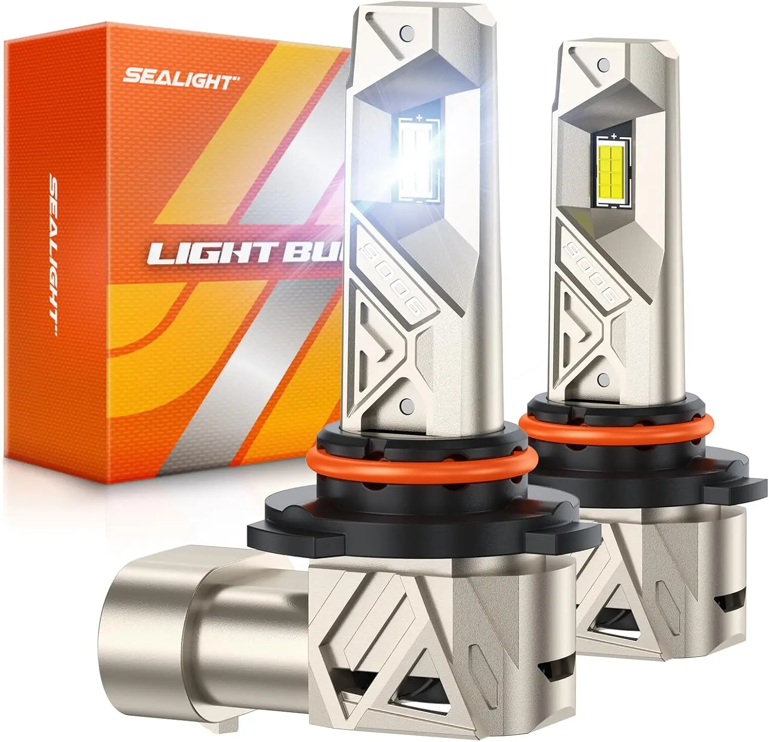 

9006 LED Fog Bulbs, 96000LM Ultra Bright, 80,000hrs Lifespan, 6500K Cool White, Plug & Play, Pack of 2