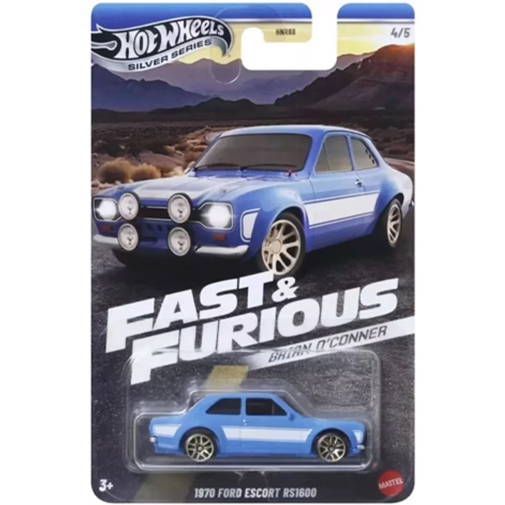 Hot Wheels Cars Fast & Furious HNR88 TOYOTA SUPRA NISSAN SKYLINE GTR(BNR34) Vehículo fundido a presión modelo coches juguetes niños regalo