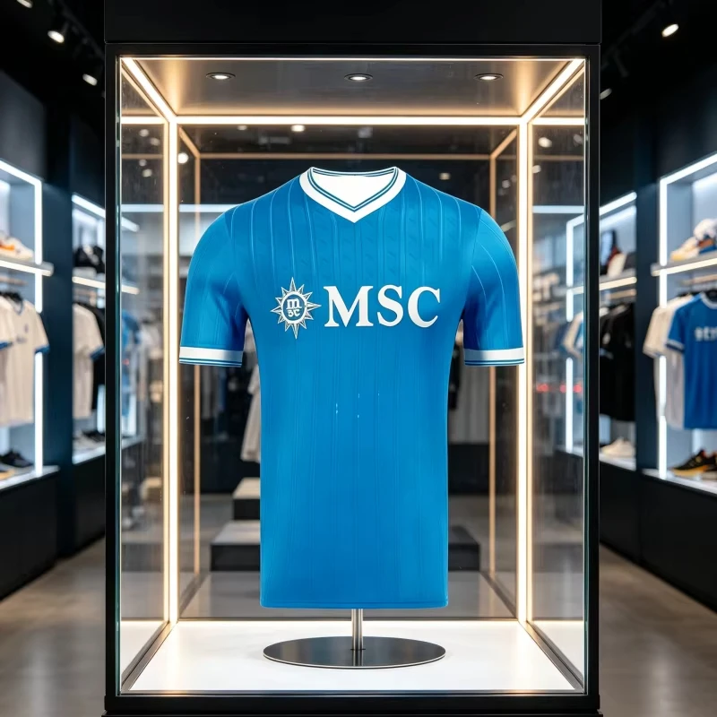 2026 new football jersey motorcycle riding suit Italian Napoli football team uniform outdoor sports breathable football jersey