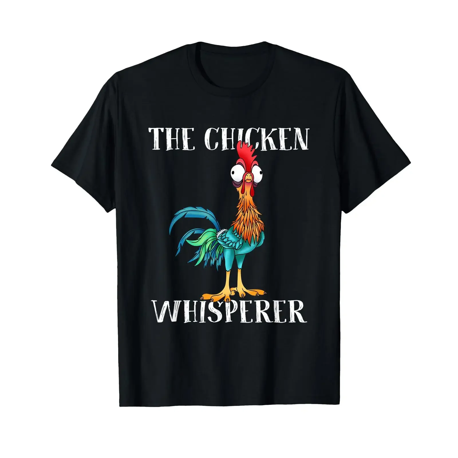 Vintage „Der Hühnerflüsterer“ lustiges T-Shirt, Vintage-gewaschene Designerkleidung für Herren, dehnbar, bequem, leicht atmungsaktiv