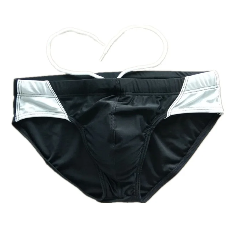 

2025 мужские трусики с треугольными чашками, модный купальник с привязками, тонкий купальник с горячими источниками D043