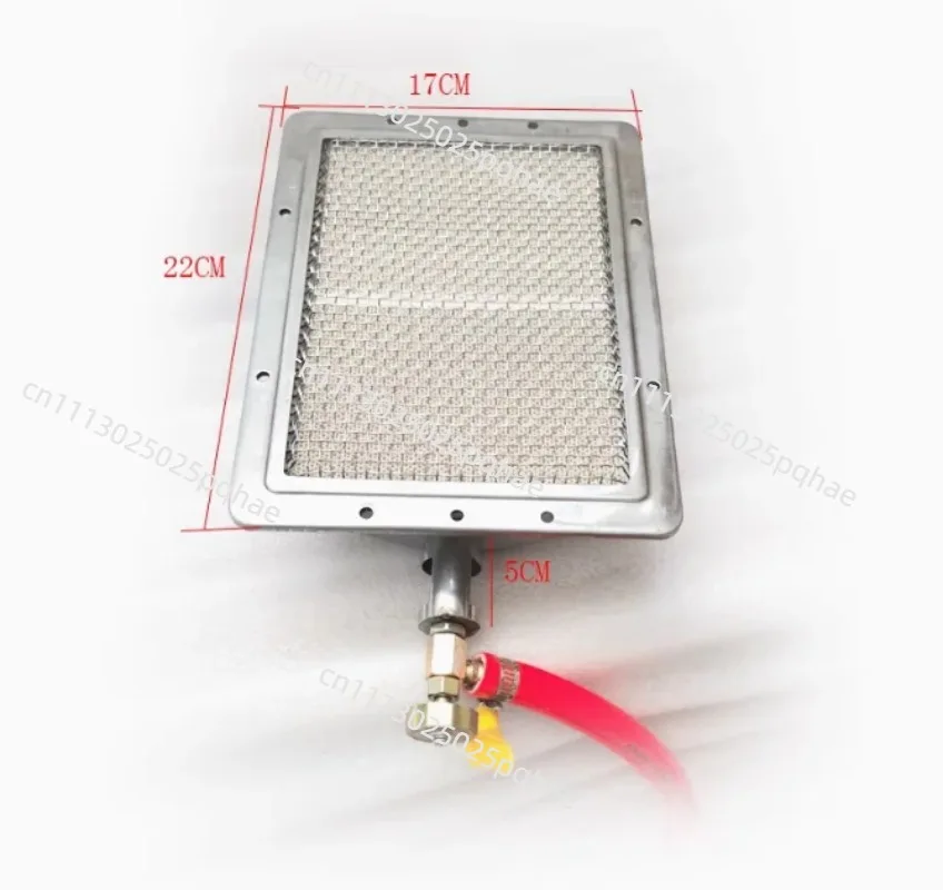 22*17 barbecue BBQ infrared ceramic burner stainless steel ceramics gas burner alumunium plate infrared burner with nozzle