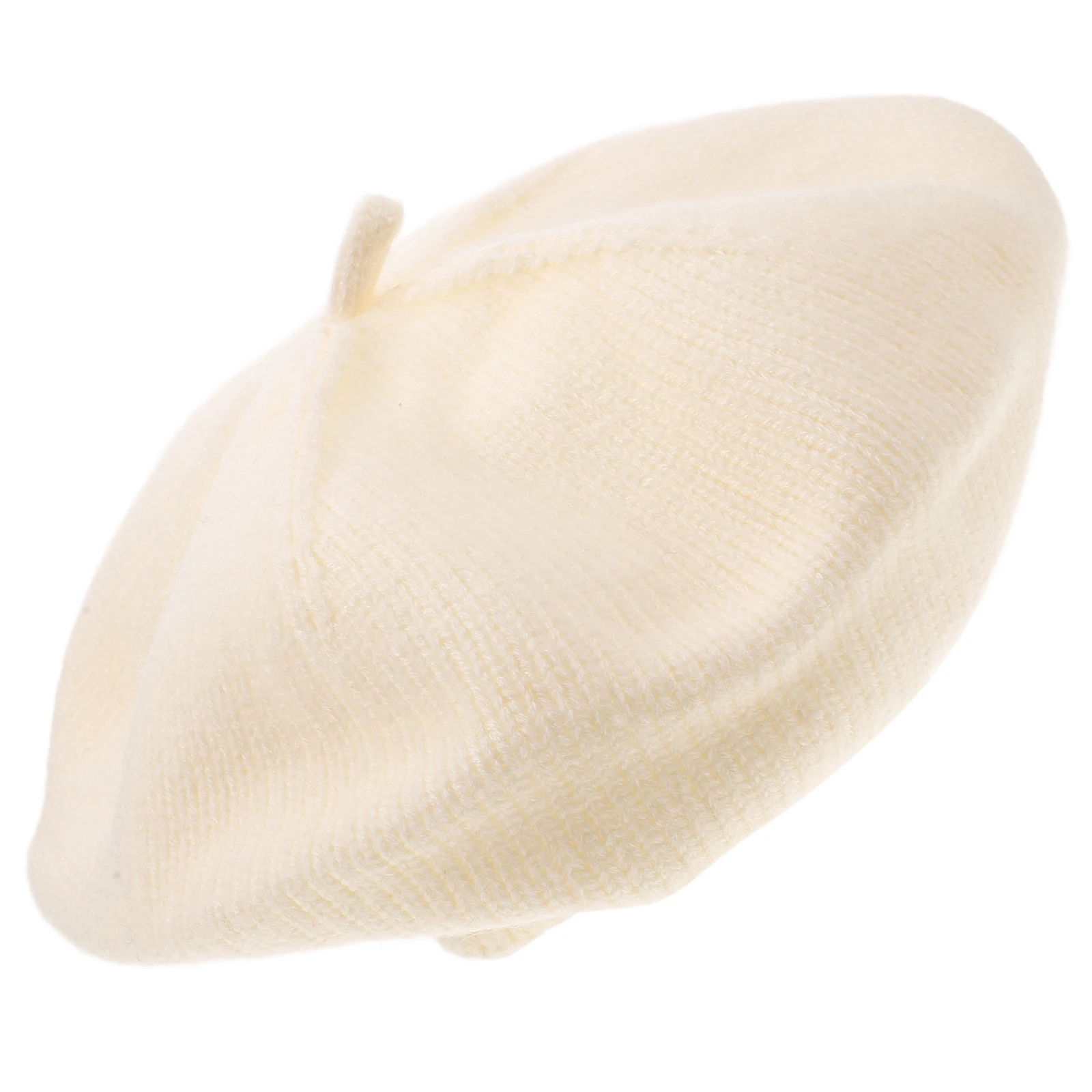 

Warm Knitted Hat For French Style Vintage Baby Headwear Outdoor Spring Autumn Casual Cap Fashionable Kids Hat Retro Baby Beret