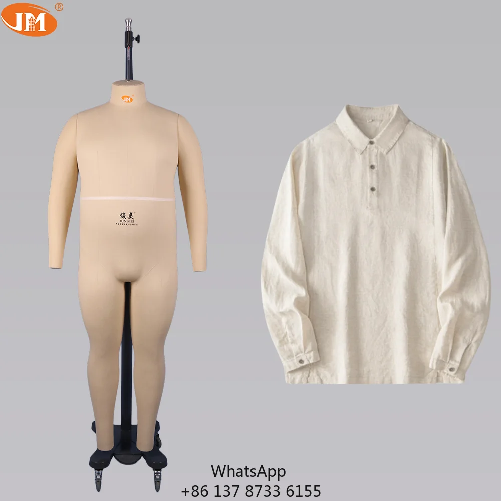 In-Stock Custom Detachable Full Body Plus Size Female Fiberglass Headless Standing Pose Mannequin Clothing Fashion Display