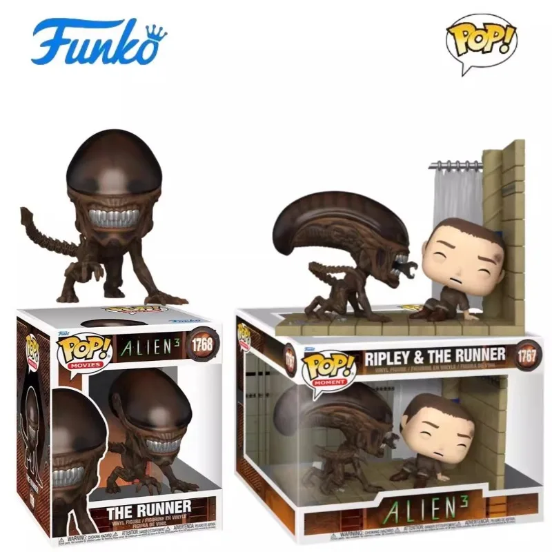 

Funko POP Original Alien 3 Anime Figure The Runner Riplay Action Figure Toys for Boys Girls Gift Collectible Model Ornaments