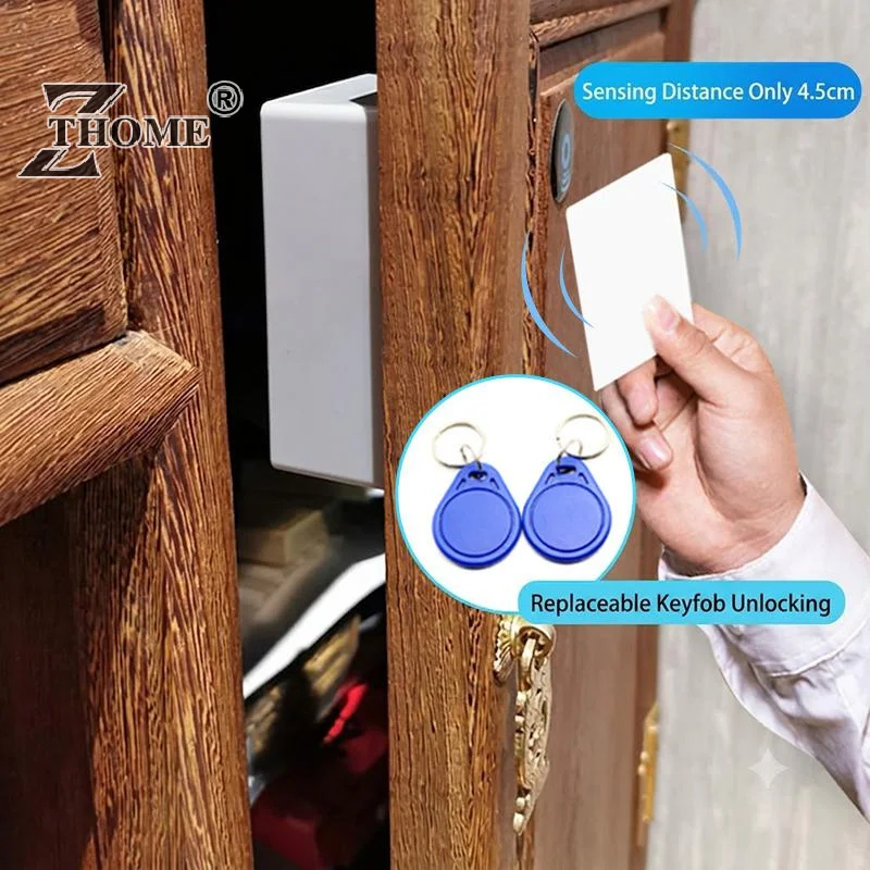 Drill Free Invisible Drawer Lock With NFC Unlocking And Electronic Keys Perfect For Home Cabinet Closet Wardrobe Child Safety