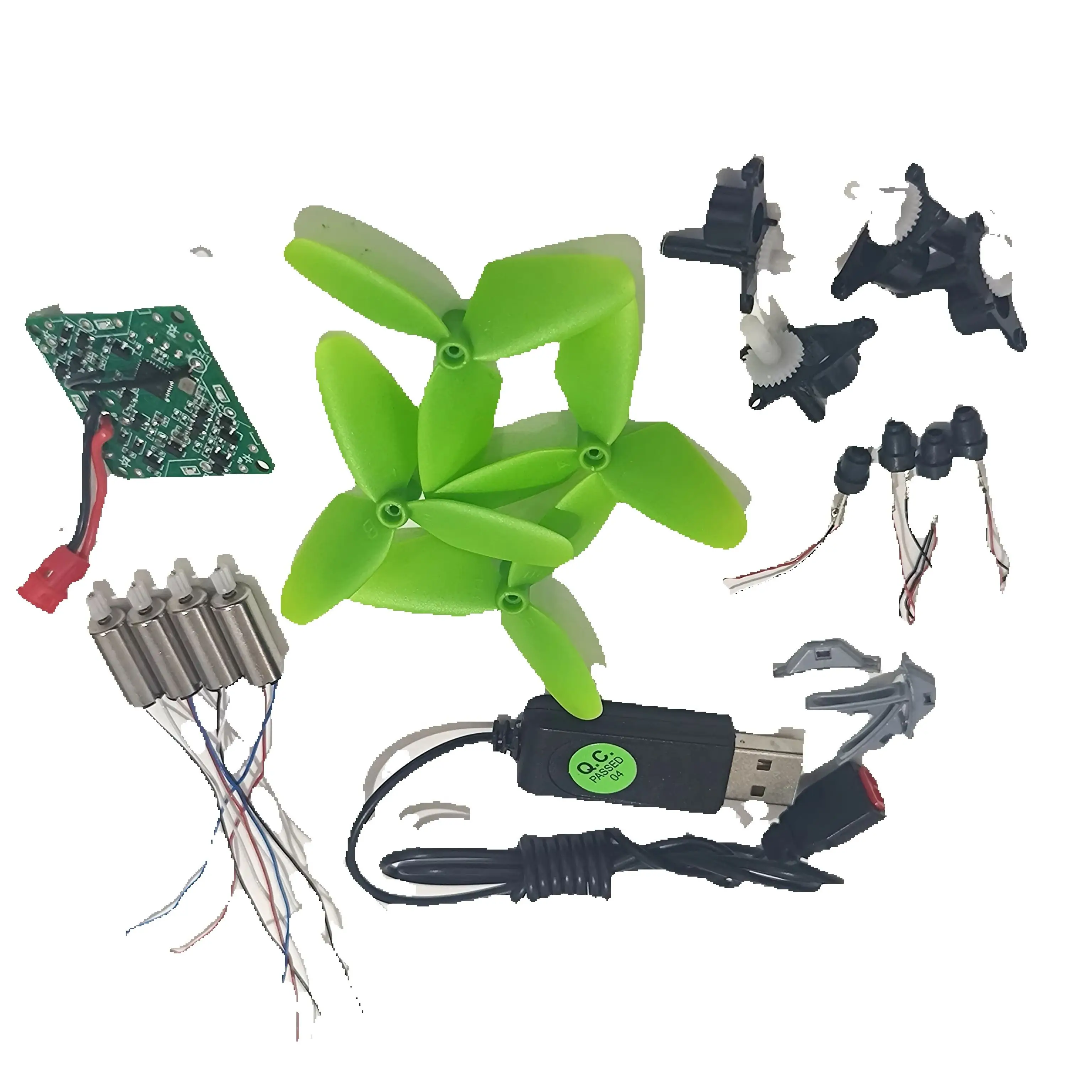 Syma X26 RC Drone Spare Parts Engine Motors/Main Board/Motor Frame/Charging Wire/Blade/Light Bar etc. Accessories