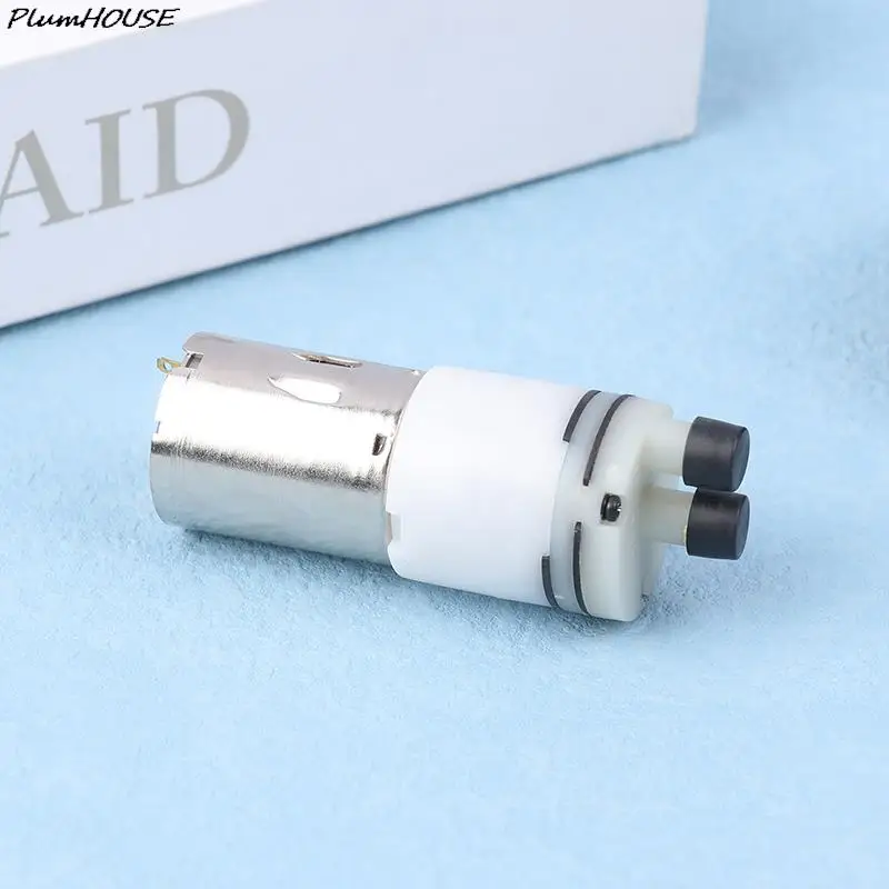 1Pc 370 Water Pump 3-12V DC Motor Small Vacuum Pump Air Pump Low Noise Large Water Flow Drinking Water Dispenser Pump