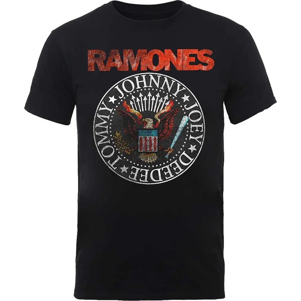 

Ramones Vintage Eagle Seal Slim Fit T-shirt Size S-4XL High-end Luxury Is for Both Men and Women Top Y2k