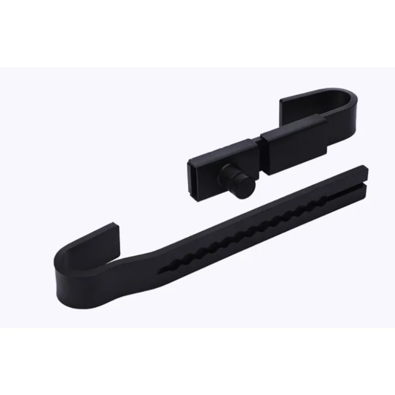 Steel Truck Cargo Door Lock For Semi Trailer Equipment Lock Cargo Door Lock Security Truck Black