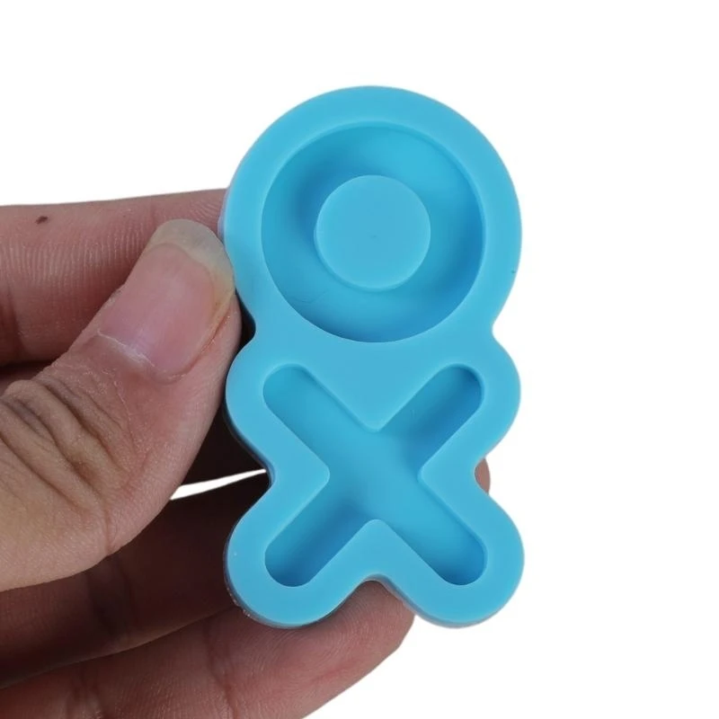 New Handmade Tic Tac Toe Game with Board Resin Mold Classic Game Fun Resin Mold Kit