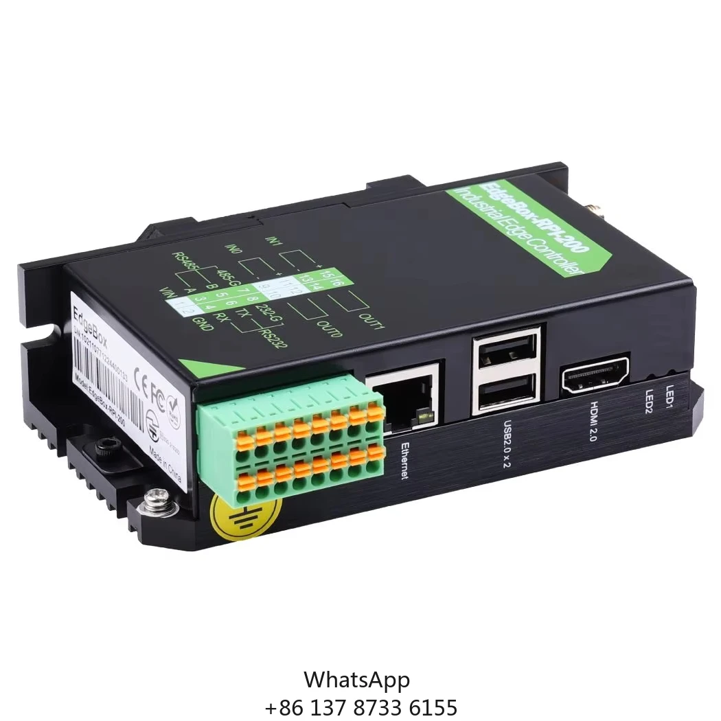 EdgeBox RPi 200 - Powered By Raspberry Pi IoT Edge Device | IoT Gateway | 1GB RAM, 8GB EMMC