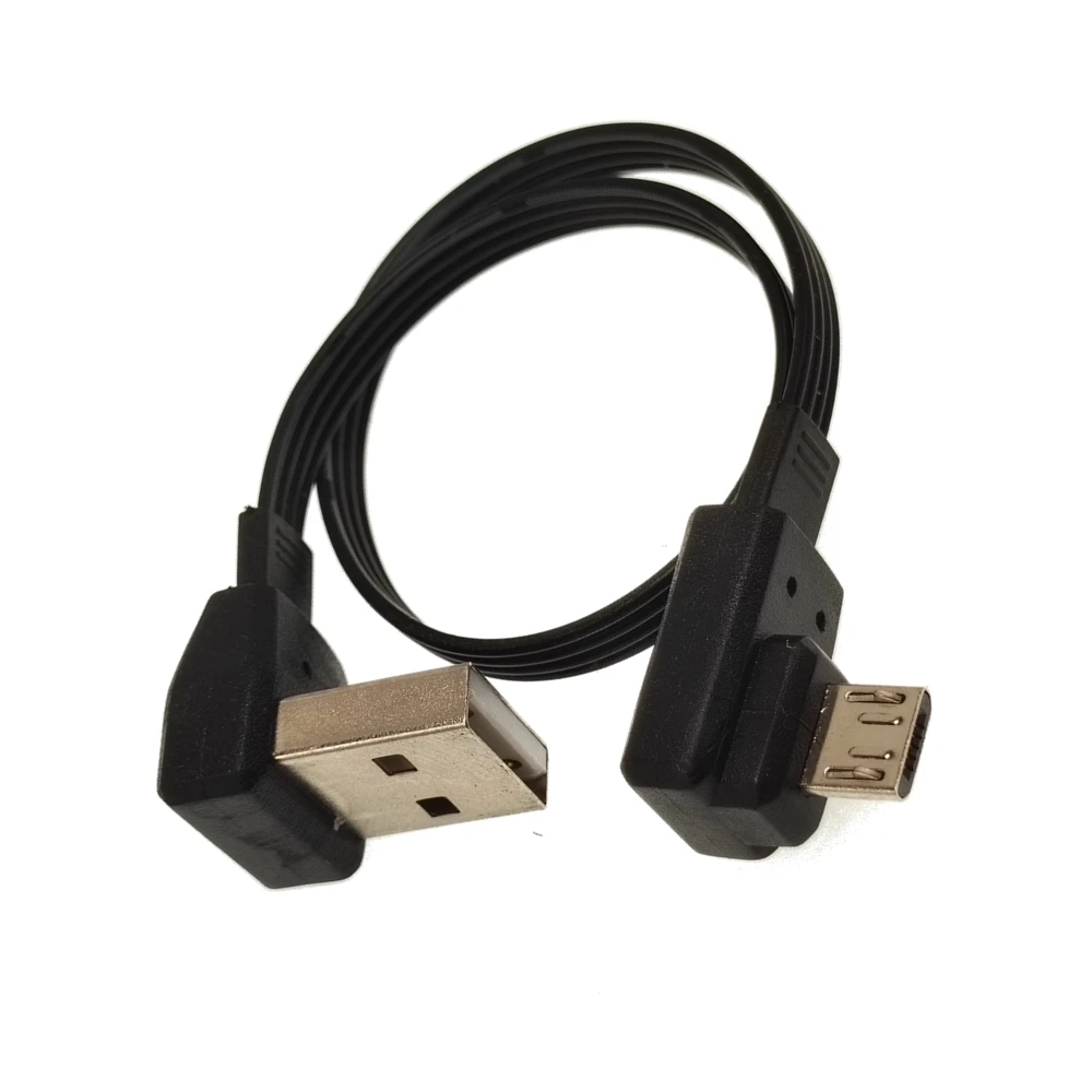 0.2 متر أعلى ، أسفل ، اليسار الزاوية اليمنى 90 درجة USB مايكرو USB التوصيل إلى USB ذكر كابل البيانات 10 سنتيمتر 20 سنتيمتر 30 سنتيمتر 50 سنتيمتر