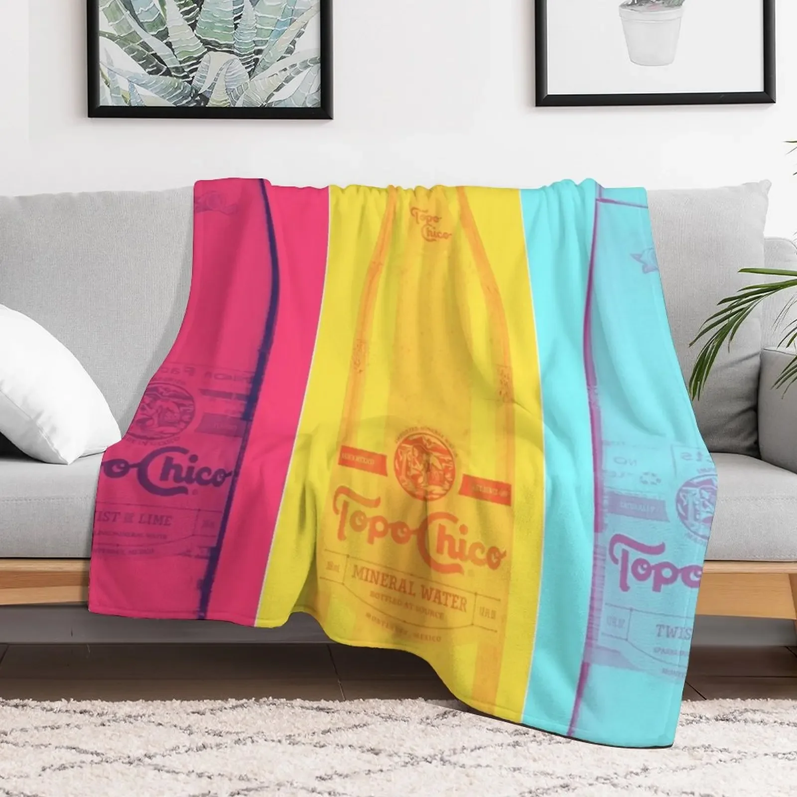 Topo Chico Throw Blanket Blankets For Baby Kid'S Blankets