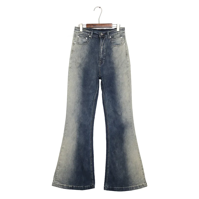 

High Street Fashion Casual Cargo Pants Men Women Comfortable Trousers Men's Blue Jeans Y2k Clothes