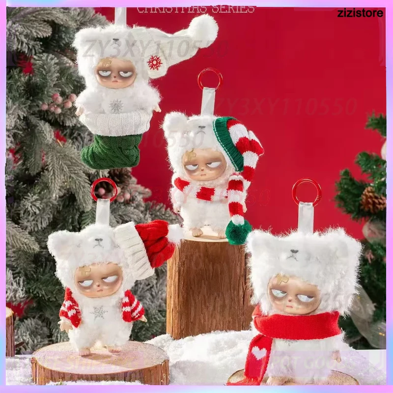 

2025 New Genuine Sleepless Grumpipi Series V2 Blind Box Crazy Baby Christmas Series Limited Edition Blind Box Toy Festival Gift