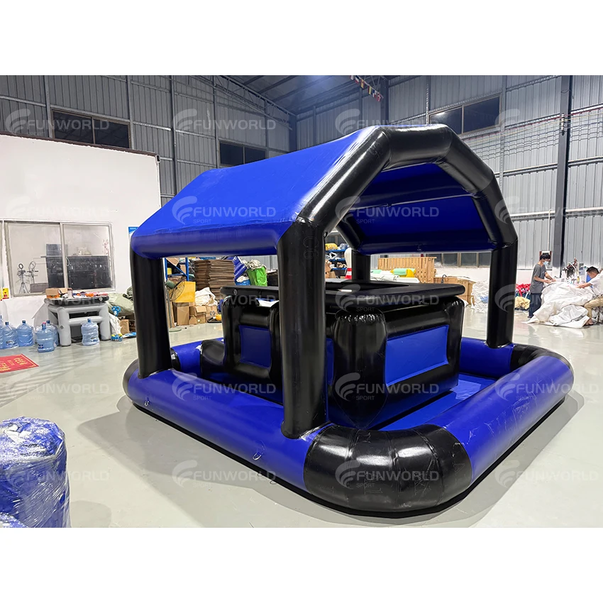 Inflatable Pool Bar Portable Airtight Pool Bar Easy To Set Up Inflatable Pool Bar For Water Leisure Outdoor Celebrations