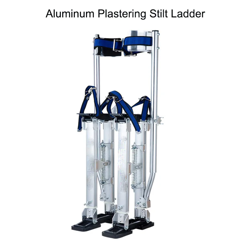 Professional Household Aluminum Plastering Stilt Ladder Drywall Plaste Stilts Stage Props Interior Decoration Stand Adjustable