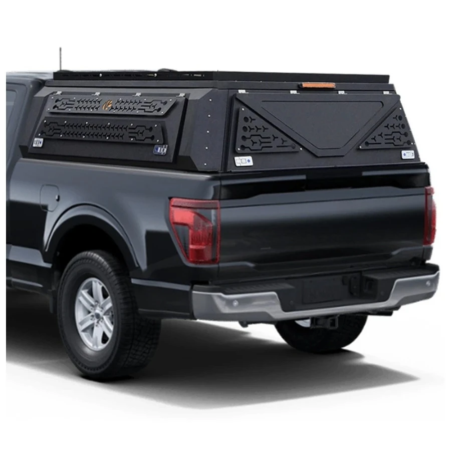 

High Quality Aluminium Truck Canopy for Ford Raptor F150 Waterproof Locking Hardtop Topper for Camper Direct Factory Supply