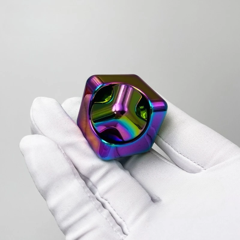 لعبة FidgetEDC Rubik Cube Unstable Cube Precision Edition Fidget Spinner لتخفيف التوتر #4