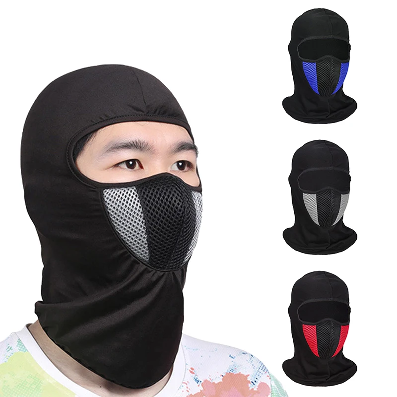 1pc Outdoor Cycling Headgear Cotton Super Elastic Caps Windproof Full Face Masks Hood Neck Warmer Protector ciclismo