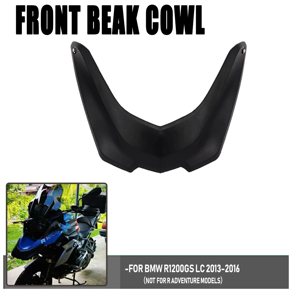 

R 1200 GS Nose Fairing Beak Cowl Extension Wheel Cover Motorcycle Front Fender Beak For BMW R1200GS R1200 LC 2013 2014 2015 2016