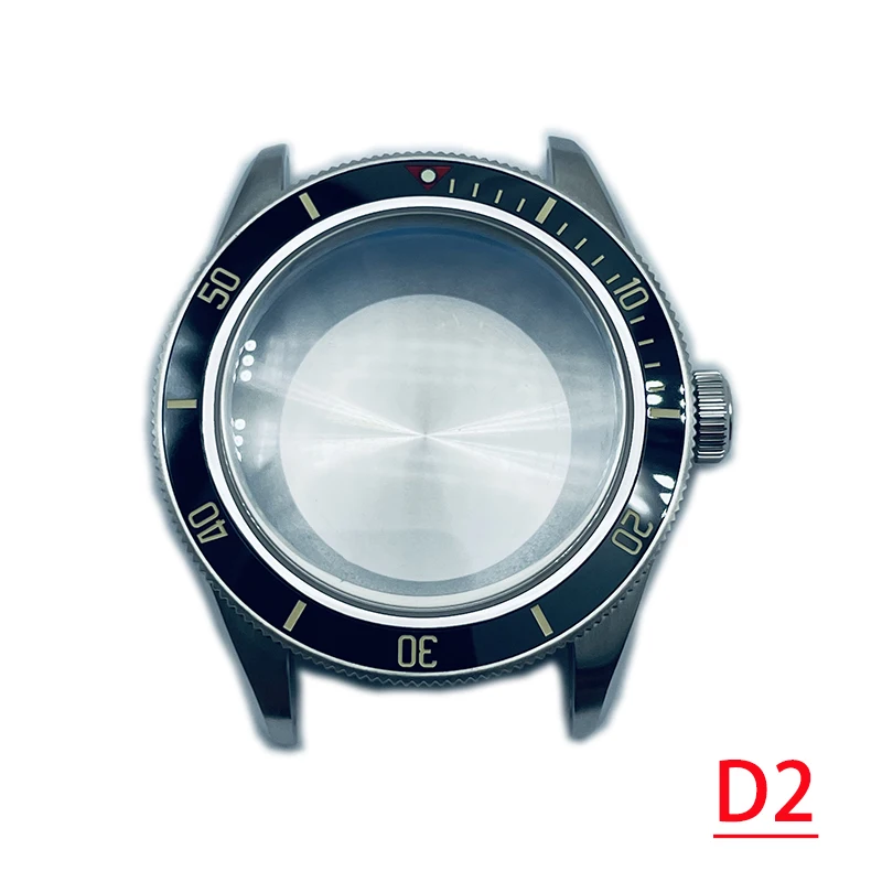 Watch Modify Parts Solid Vintage 38mm Stainless Steel BB58 Black Bay Style Watch Case Sapphire Suitable For NH35/36 Movement image 3