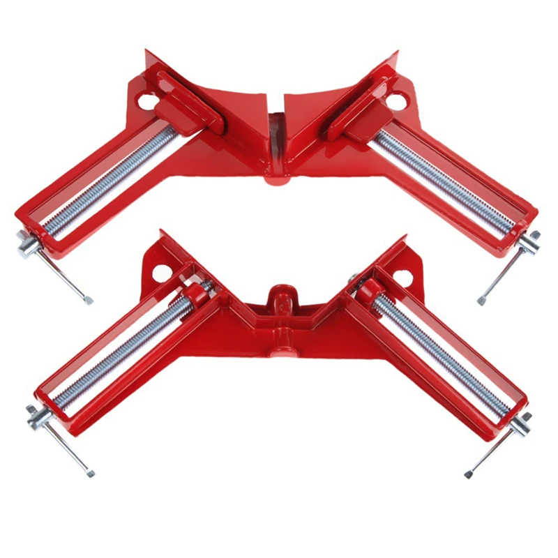 

Multifunction DIY 90 Degree Right Angle Clip Picture Frame Corner Clamp Mitre Clamps Corner Holder Carpentry Woodworking Tools