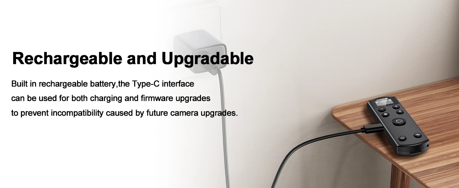 AODELAN Drahtlose Bluetooth-Fernbedienung für Fujifilm Fuji X-M5 XT50 X100VI X-S20 X-T5 X-T4 X-T3 X-T30II X-T30 X-S10 X-H2S X-H2 – Detail 7