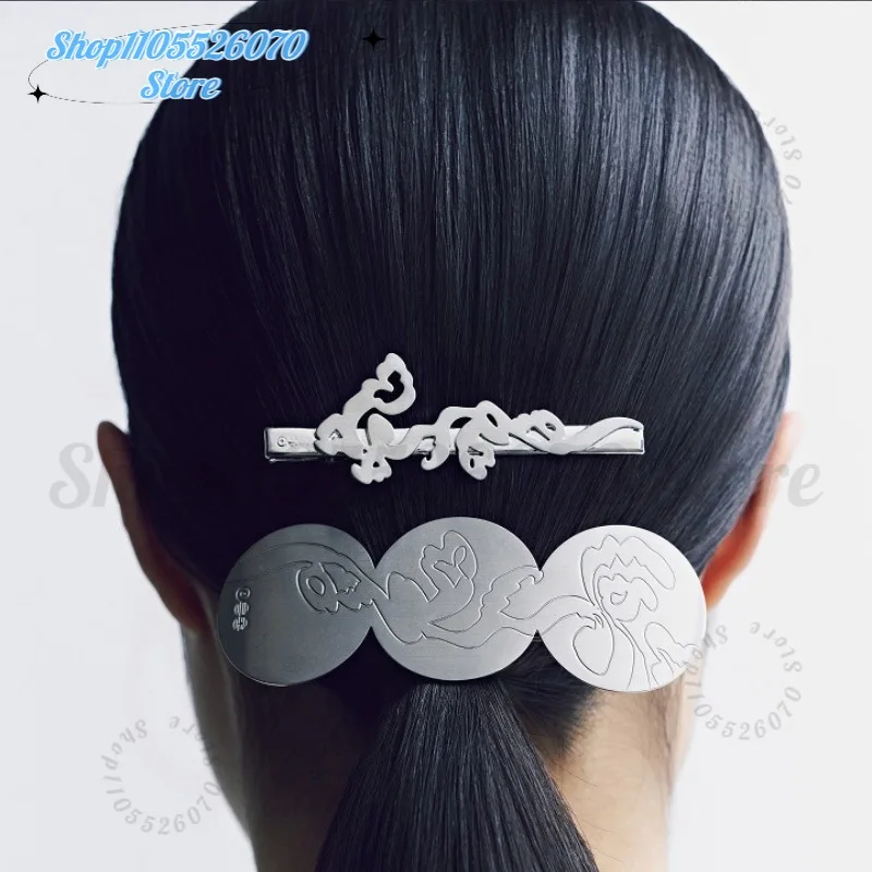 2026 Arirang Concert Silver Hair Clips Set,Kpop “What Is Your Love Song”Baseball Cap & Red Canvas Tote Bag for Party Favors