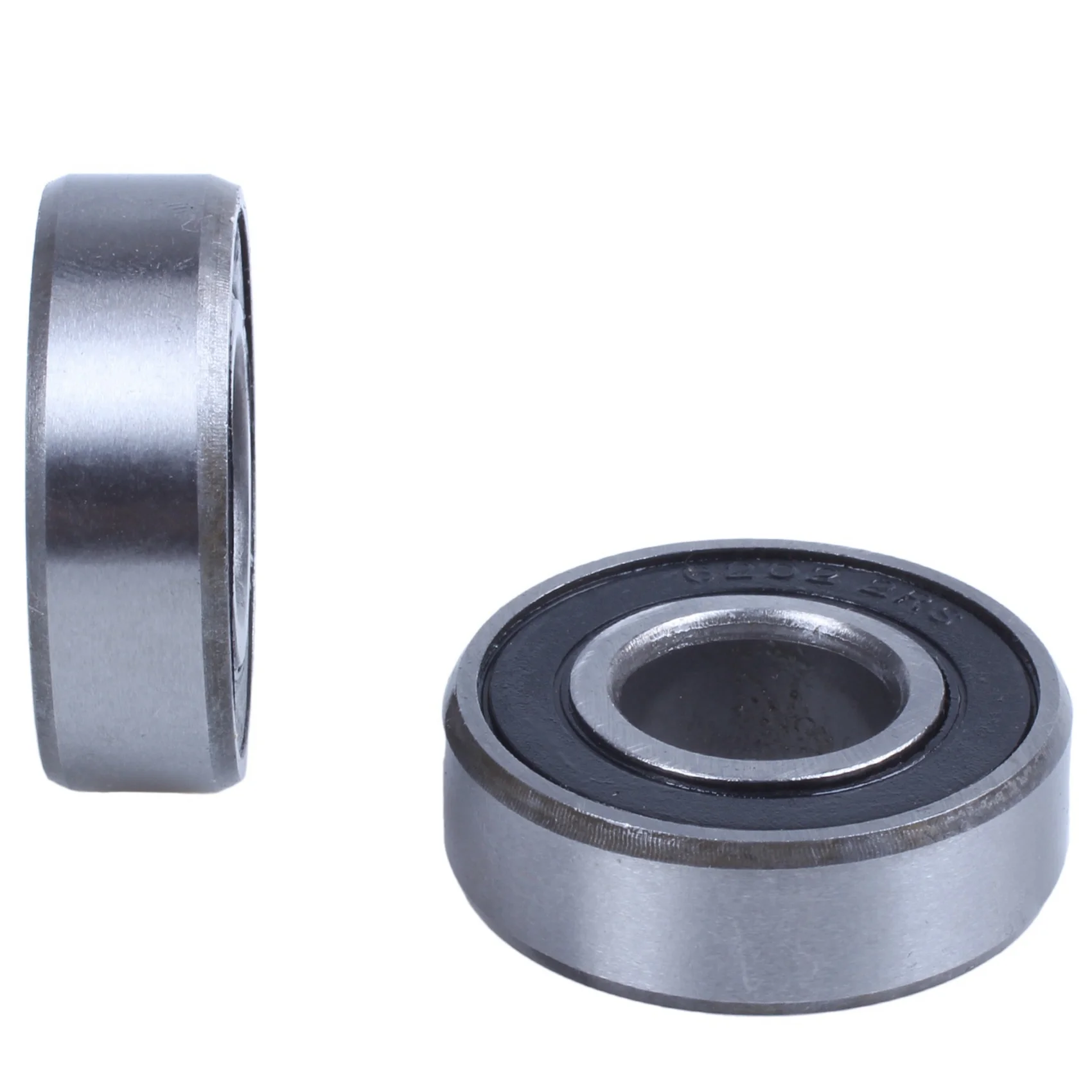 A69e4pcs 6202RS 15Mm Inner 35Mm Outer Single Row Deep Groove Ball Bearing