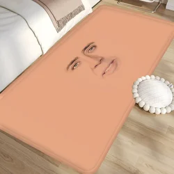 Nicolas Cage Face Hallway Carpet INS Style Soft Bedroom Floor House Laundry Room Mat Anti-skid Bedside Area Rugs