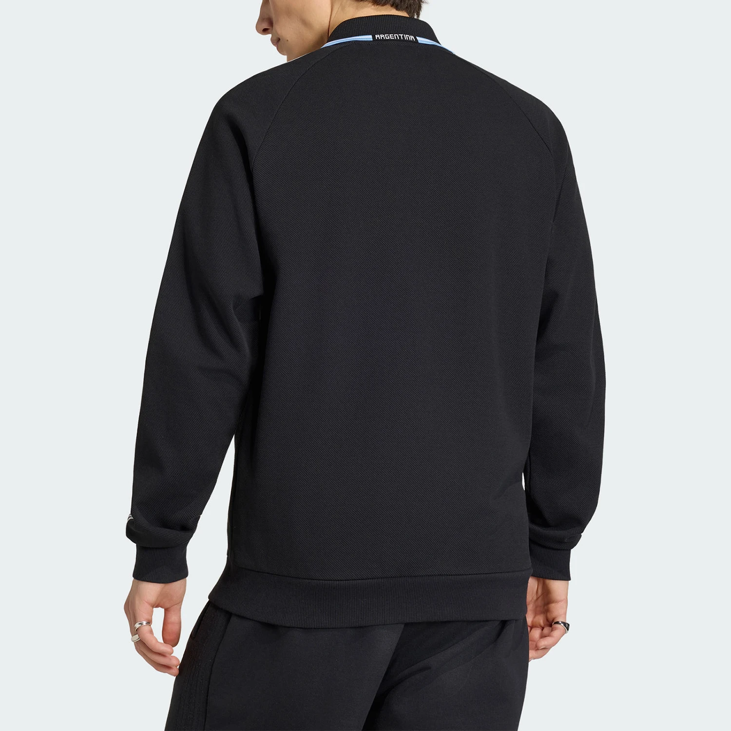 Adidas genuine clover men's retro football long sleeved zipper jacket JZ6287