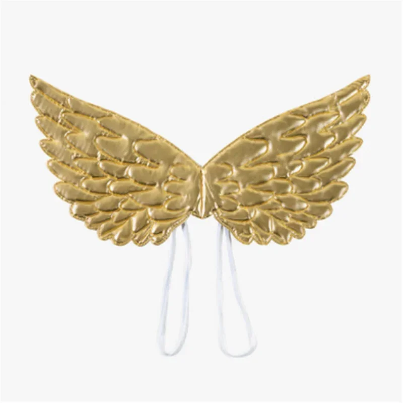 يونيكورن الجنية الملاك الجناح الاطفال هدية الفتيات الذهب يونيكورن حفلة عيد ميلاد الديكور تأثيري تجهيزات حفلة الهالوين لوازم استحمام الطفل