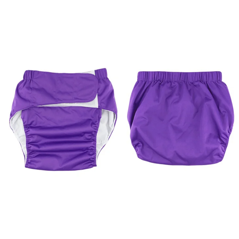 ABUU-3X Super Large Reusable Adult Diaper For Old People And Disabled, Size Adjustable Waterproof Incontinence Pants