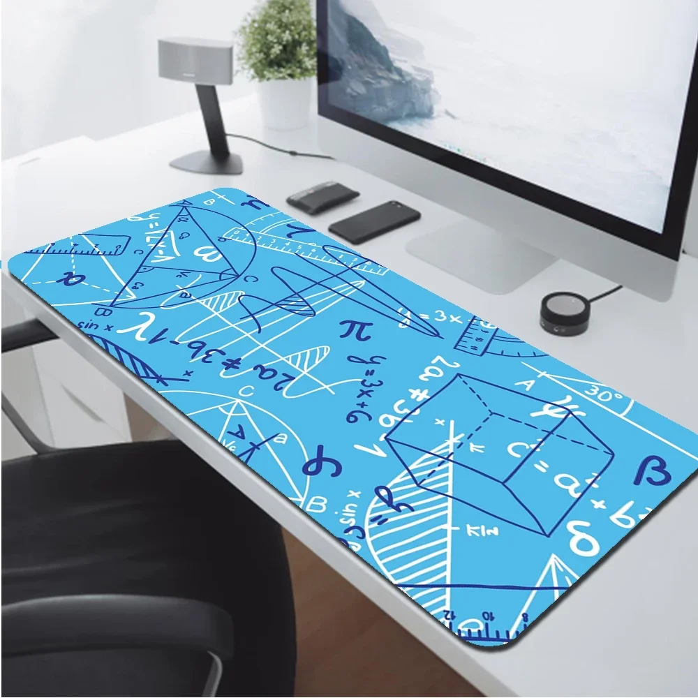 

Mouse Pad Gamer New XXL Large Mouse Mat Desk Mats Geometric Math Formula Office Gamer Soft Carpet Desktop Mouse Pad Table Mat