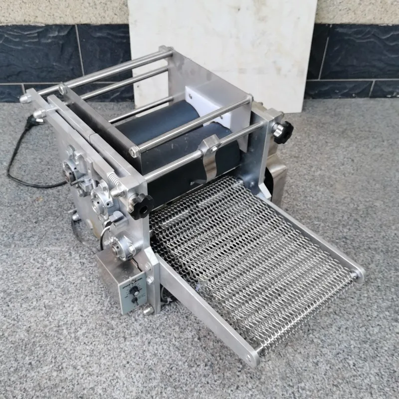 LJPJP 220V 400W Thin Pancake Press Machine Home Grab Cake Pastry Dough