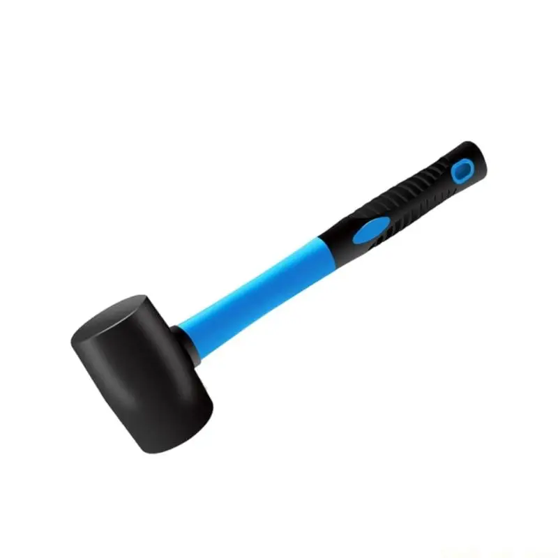 A2BE Compacted Rubber Hammer Mallets With Shock Absorption For Home Improvement Projects
