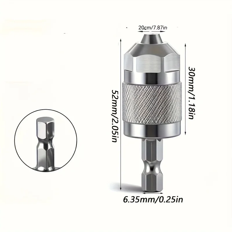 Zeskantschacht boorkop boorkop wisseladapter elektrische schroevendraaier conversie elektrische molen voor houtbewerking metaalbewerking