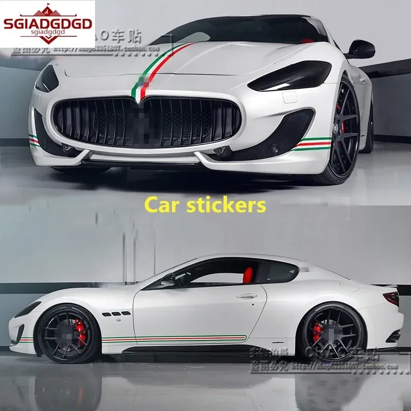 

Виниловая наклейка для автомобиля Maserati Levante Ghibli, наружное украшение кузова автомобиля, индивидуальные специальные наклейки, декор, автоаксессуары