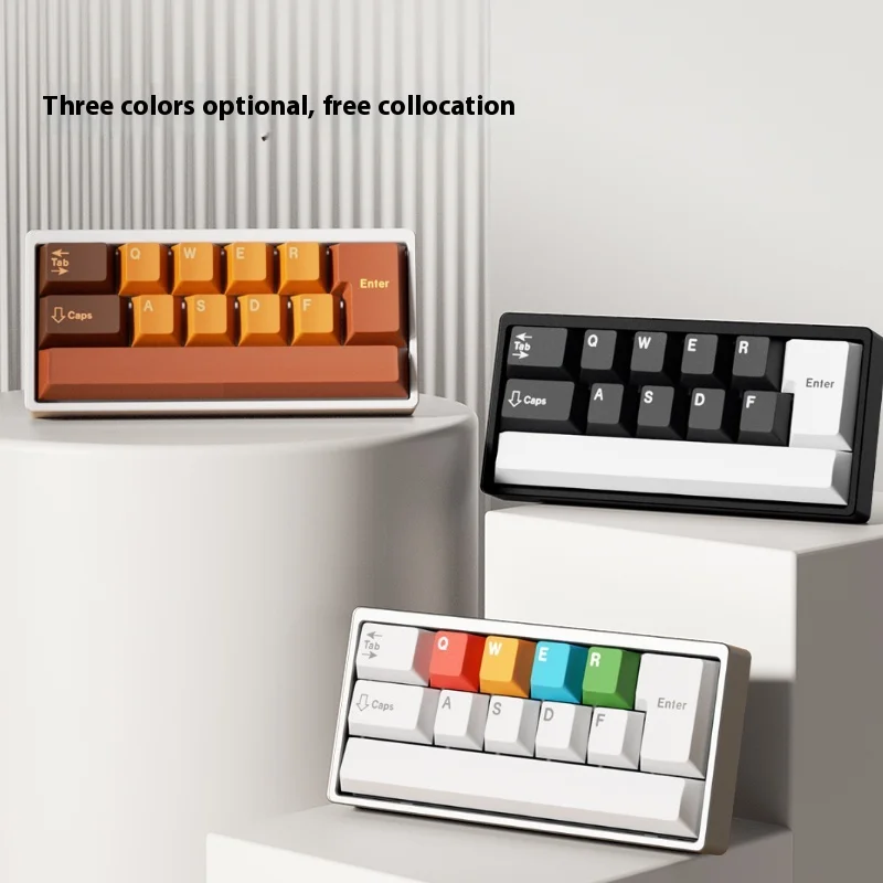 

Luminkey Nova Mechanical Keyboard Kit Customized Mini Keyboard Aluminum Lump Keypad Kit Cnc Aluminum Shell Full Key Hot Plug